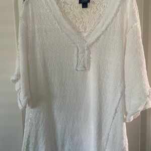 Cream colored lightweight sweater